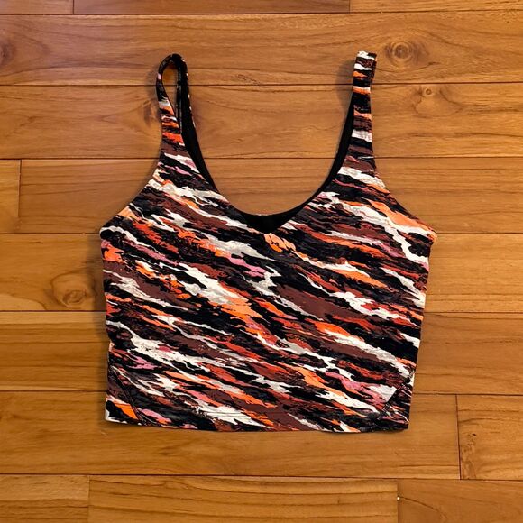 Women Lululemon Lunar New Year Align Tank Top Tiger Tide Smoky Red Multi Size 8 - Picture 5 of 8